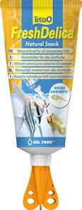 Tetra Fresh Delica Brine Shrimps 80г,  , лакомство для рыб -  желе артемия 259263