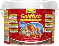 Tetra Goldfish Food 10л (ведро) - корм для золотых рыбок (хлопья)