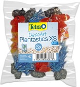 Tetra Plantastics XS Mix - набор искусственных растений (2 вида по 3 шт.= 6 шт.), размер около 6 см