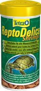 Tetra ReptoDelica Shrimps 1000 мл - натуральное лакомство для водных черепах (креветки)