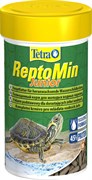 Tetra ReptoMin Junior 100 мл - основной корм для молодых водных черепашек в виде мини-палочек