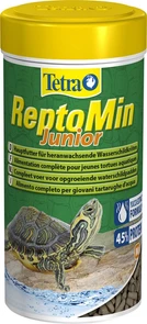 Tetra ReptoMin Junior 250 мл - основной корм для молодых водных черепашек в виде мини-палочек Tet-258884
