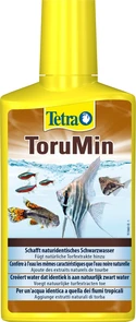 {{photo.Alt || photo.Description || 'Tetra ToruMin 250 мл - препарат из торфяной вытяжки для аквариумов с рыбой, предпочитающей "чёрную воду"'}}