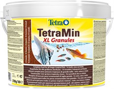 TetraMin XL Granules 10 л (ведро) - универсальный корм для рыб (крупные гранулы)