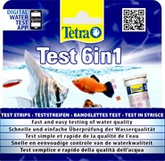 Tetratest 6 in 1 (25 полосок) - тест 6 в 1 - для быстрого измерения основных параметров