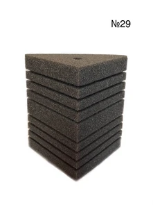 Губка треугольная запасная для фильтра №29 14х14х20х19 см g-29