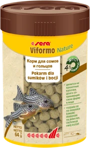 {{photo.Alt || photo.Description || 'sera Viformo Nature 100 мл - корм в таблетках для всех видов донных рыб'}}