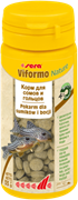 sera Viformo Nature 50 мл - корм в таблетках для всех видов донных рыб