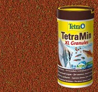 TetraMin XL Granules 370г (соответствует объёму 1 л) на развес - универсальный корм для рыб (крупные гранулы)