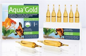 Prodibio Aqua`Gold кондиционер и бактериальная культура  для золотых рыбок (12шт на 180 литров)