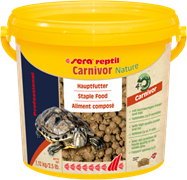 sera Reptil Professional Carnivor Nature 3,8 л - корм для плотоядных рептилий (в т.ч. водных черепах)