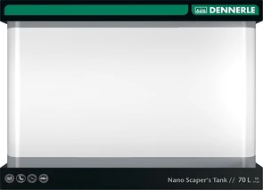 {{photo.Alt || photo.Description || 'Dennerle Nano Scaper's Tank Basic 70 - нано-аквариум для акваскейпинга 50х39х36 см, 70 л, передние углы скруглённые (передняя и боковые стенки из единого стекла)'}}