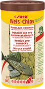 sera Wels chips Nature 1000 мл - корм для лорикариевых сомов (присосок)