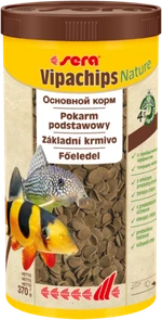 {{photo.Alt || photo.Description || 'sera Vipachips Nature 1000 мл - корм для всеядных донных рыб'}}