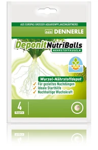 Dennerle Deponit NutriBalls 4 шт, - Корневое удобрение в виде шариков для любых аквариумных растений Den-1859