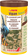 sera Vipan Nature 1 л - универсальный корм для аквариумных рыбок (крупные хлопья)