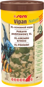 {{photo.Alt || photo.Description || 'sera Vipan Nature 1 л - универсальный корм для аквариумных рыбок (крупные хлопья)'}}