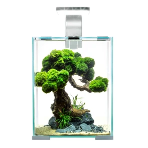 {{photo.Alt || photo.Description || 'AQUAEL Shrimp set Smart LED Day/Night 10 л - аквариум с набором оборудования, белый'}}
