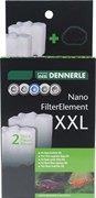 Dennerle картриджи для внутренних фильтров Nano corner filter XXL, 2 шт