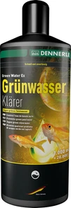 Dennerle Green Water Ex 1л - средсто для борьбы с "цветением" воды в садовом пруду, на 20000 литров Den-3461
