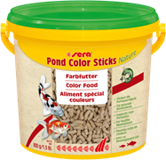 sera pond Color Sticks Nature 3,8л - корм для улучшения окраски прудовых рыб