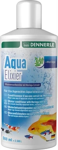 Dennerle Aqua Elixier 500 мл  - кондиционер для подготовки аквариумной воды - на 2500 воды Den-1671
