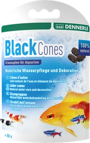 Dennerle BlackCones Erlenzapfen 50 шт. - Ольховые сережки Den-2748