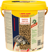 sera Reptil Professional Carnivor Nature 10 л - корм для плотоядных рептилий (в т.ч. водных черепах)