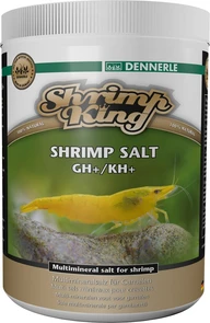 Dennerle Shrimp King SHRIMP KING SHRIMP SALT GH+/KH+ - минеральная соль для подготовки воды в аквариумах с пресноводными креветками, 1000г Den-6135