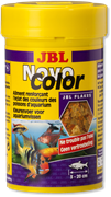 JBL NovoColor 100 мл. (16 г.) - Основной корм в форме хлопьев для  особенно яркой окраски рыб