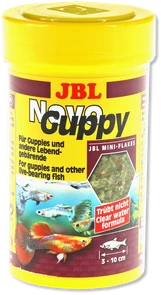 {{productViewItem.photos[photoViewList.activeNavIndex].Alt || productViewItem.photos[photoViewList.activeNavIndex].Description || 'JBL NovoGuppy 100 мл. - Основной корм для гуппи и других живородящих'}}