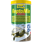 Tetra ReptoMin Sticks 1000 мл - полноценный корм для водных черепах и других плотоядных рептилий