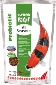 {{photo.Alt || photo.Description || 'Sera Koi All Seasons Probiotic 500г - всесезонный корм для прудовых рыб с пробиотиками'}}