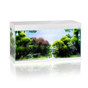 AQUAEL OPTI SET 200 л (белый) - аквариум из осветлённого стекла Opti White, 101x41x56 см