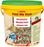 sera pond Mix Royal Nature 10 л - корм для всех видов прудовых рыб