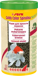 {{productViewItem.photos[photoViewList.activeNavIndex].Alt || productViewItem.photos[photoViewList.activeNavIndex].Description || 'sera Goldy color spirulina Nature 1 л - корм для золотых рыбок со спирулиной'}}