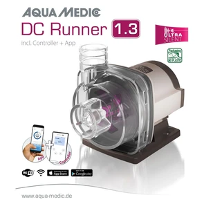 Помпа подающая DC Runner 1.3 до 1200л/ч, подъем 1,5м, 12Вт, регулировка мощности AM-100.813