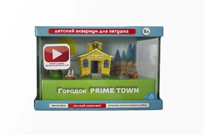 {{photo.Alt || photo.Description || 'Prime "Городок PRIME TOWN" - аквариум для петушка детский, 5л, полный комплект с оборудованием и декорациями'}}