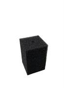 Губка прямоугольная черная (30 PPI) для фильтра №11, 10х10х16 см