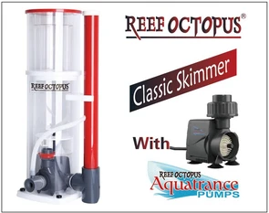 Octo Флотатор Classic-150-S внутренний классический компактный  D150/240х185х530мм, 800-1000л, помпа AQ-2000S, 18Вт, возд. 720л/ч, D слива 40мм OC-120102