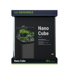 {{photo.Alt || photo.Description || 'Dennerle Nano Cube Basic 30 литров - аквариум в комплекте с фильтром и светильником, передние углы скруглённые (передняя и боковые стенки из единого стекла)'}}