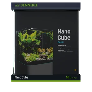 {{photo.Alt || photo.Description || 'Dennerle Nano Cube Basic 60 литров - аквариум в комплекте с фильтром и светильником, передние углы скруглённые (передняя и боковые стенки из единого стекла)'}}