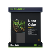 Dennerle Nano Cube Complete 30 литров (в комплекте фильтр,  светильник Chihiros C 251, питательная подложка , кварцевый грунт и термометр)