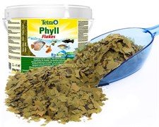 Tetra Phyll 200г (соответствует фирменной банке 1 л) - корм для растительноядных рыб (хлопья) - на развес