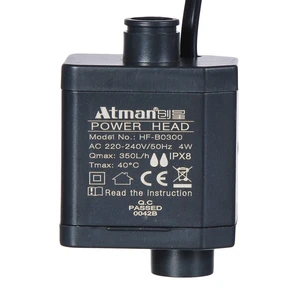 Помпа Atman для аквариумов ZGT-40, ZGT-50, ZGT-60, XR-380 ATM-AT-1500A