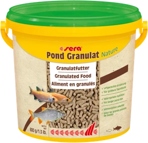 {{photo.Alt || photo.Description || 'sera pond granulat Nature 3,8 л (палочки) - корм для прудовых рыб'}}