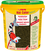 sera KOI Color large 20 л (гранулы - 6 мм) - корм для улучшения окраски карпов Кои