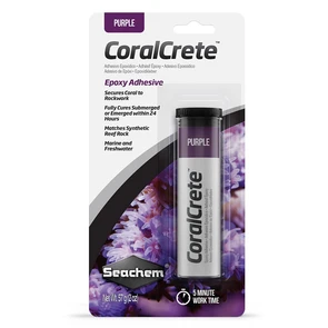 Seachem CoralCrete Purple 57г - клей для кораллов (пурпурный) SCH-3122