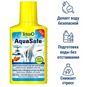 Tetra AquaSafe 100 мл - средство для подготовки водопроводной воды