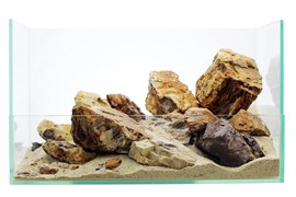 GLOXY "Окаменелое дерево" - набор камней разных размеров (упаковка 20 кг)